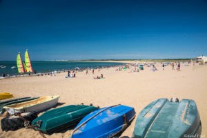 Plage de St Hilaire de riez près du camping