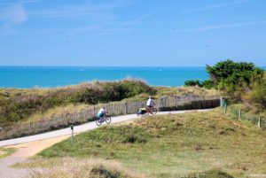 pistes cyclables bord de mer